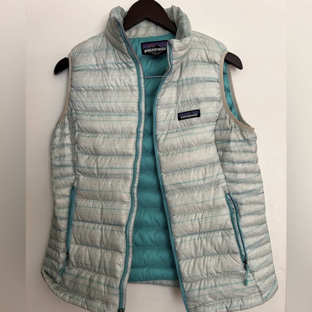 Patagonia puffer vest, women’s size medium